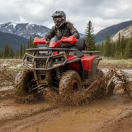 Квадроцикл FORTE AFP125 PRO червоний