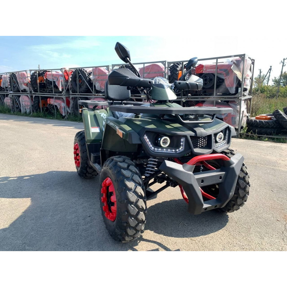 Квадроцикл FORTE SHARK II 200 зелений