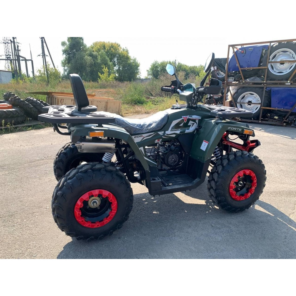 Квадроцикл FORTE SHARK II 200 зелений