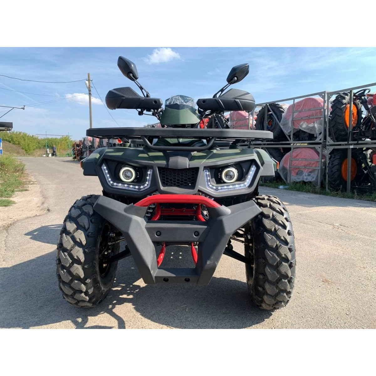 Квадроцикл FORTE SHARK II 200 зелений