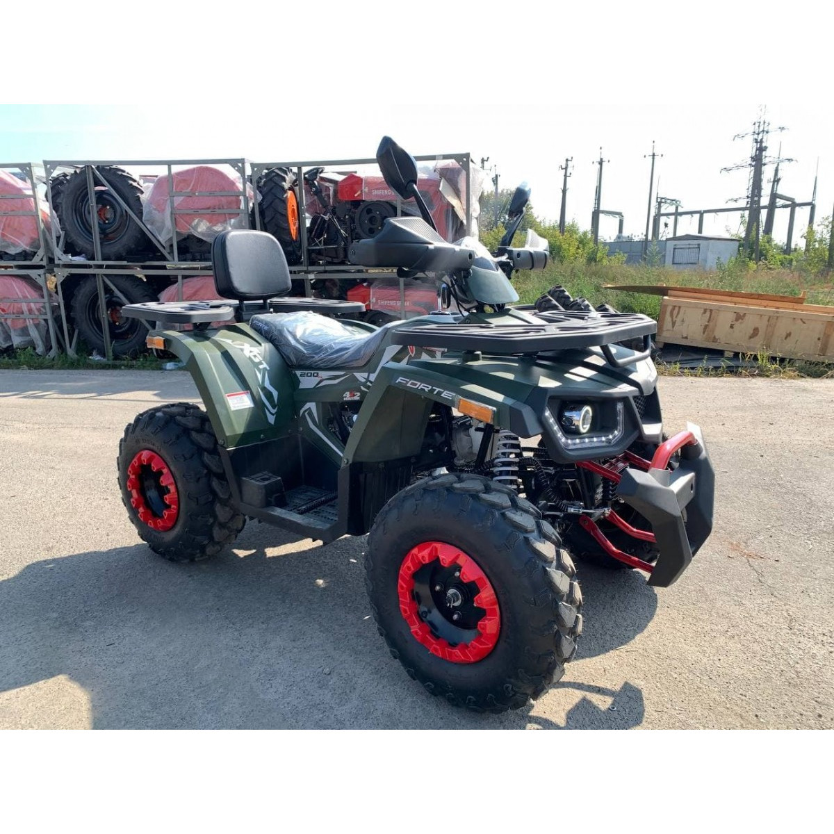 Квадроцикл FORTE SHARK II 200 зелений