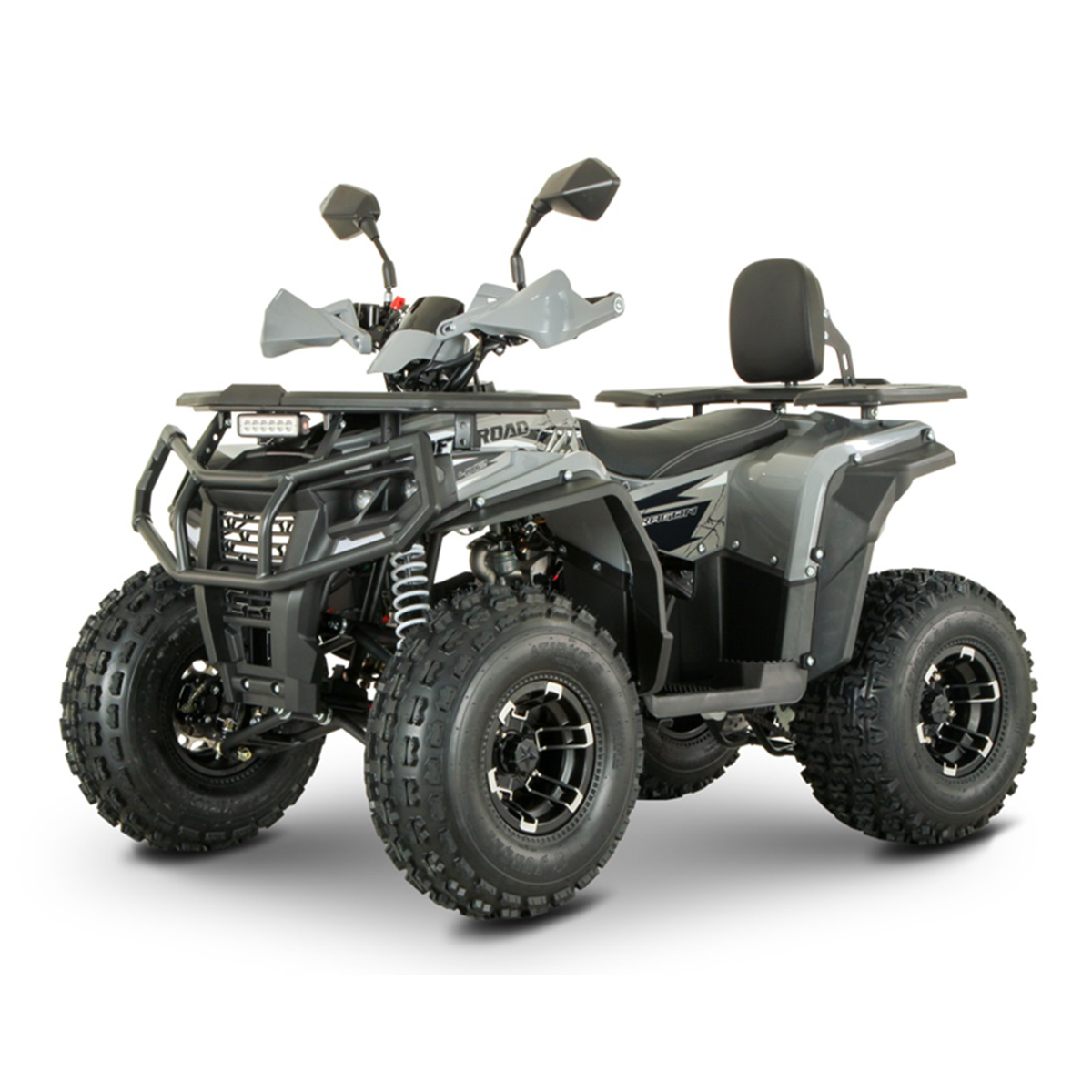 Квадроцикл FORTE AFP125 PRO сіро-жовтий