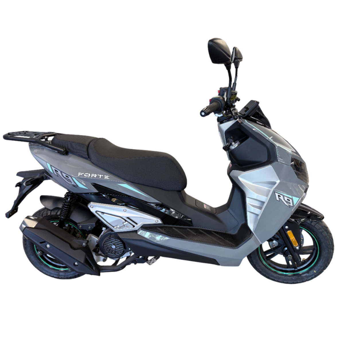 Скутер FORTE R9 Серо-голубой