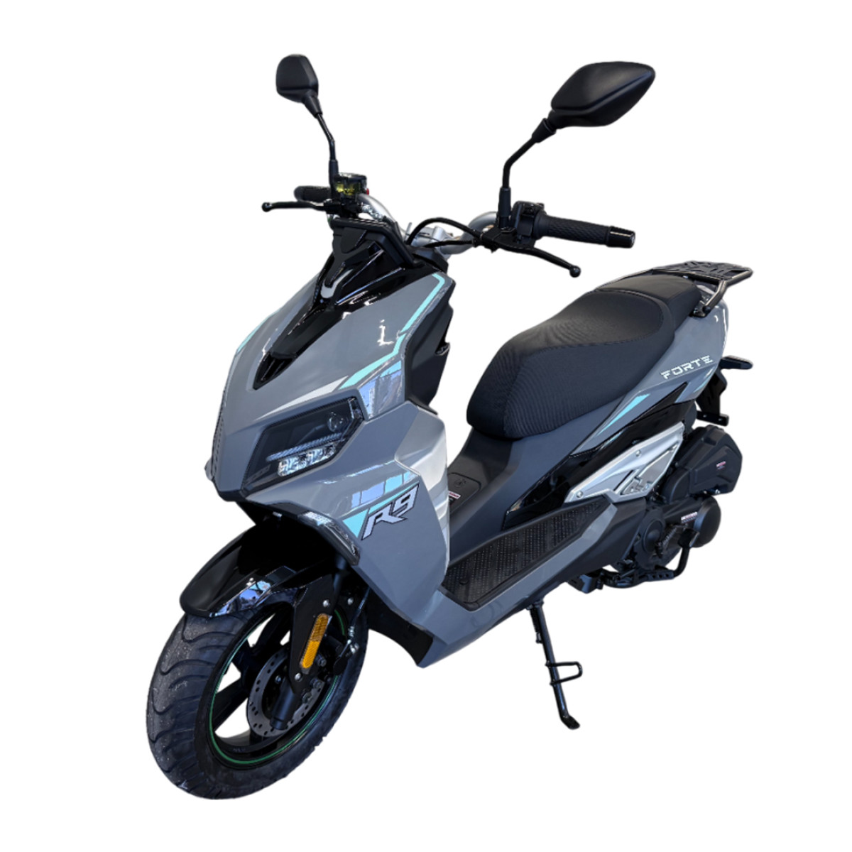Скутер FORTE R9 Серо-голубой