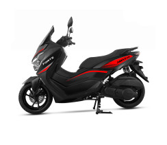 Скутер FORTE AMAX Чорно-червоний