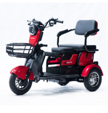 Трицикл акумуляторний Forte FAMILY-WD1000 червоний