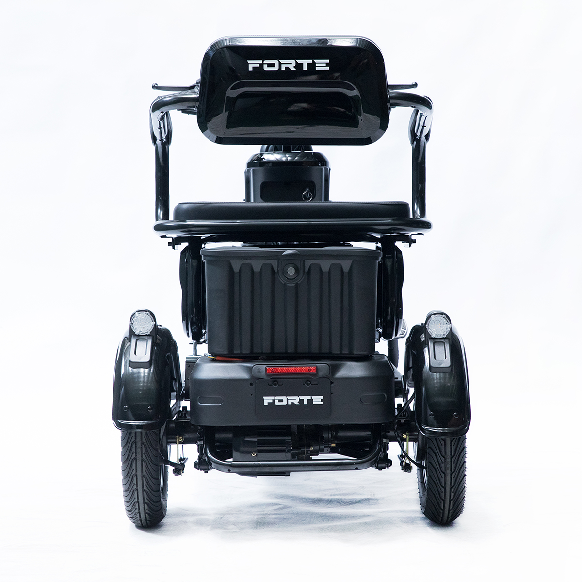 Трицикл аккумуляторный Forte Family-P1000 Черный