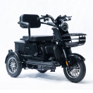 Трицикл аккумуляторный Forte Family-P1000 Черный