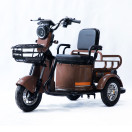 Трицикл акумуляторний Forte CARGO-P650 Коричневий