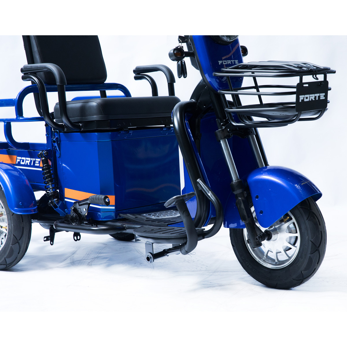 Трицикл аккумуляторный Forte CARGO-P650 Синий