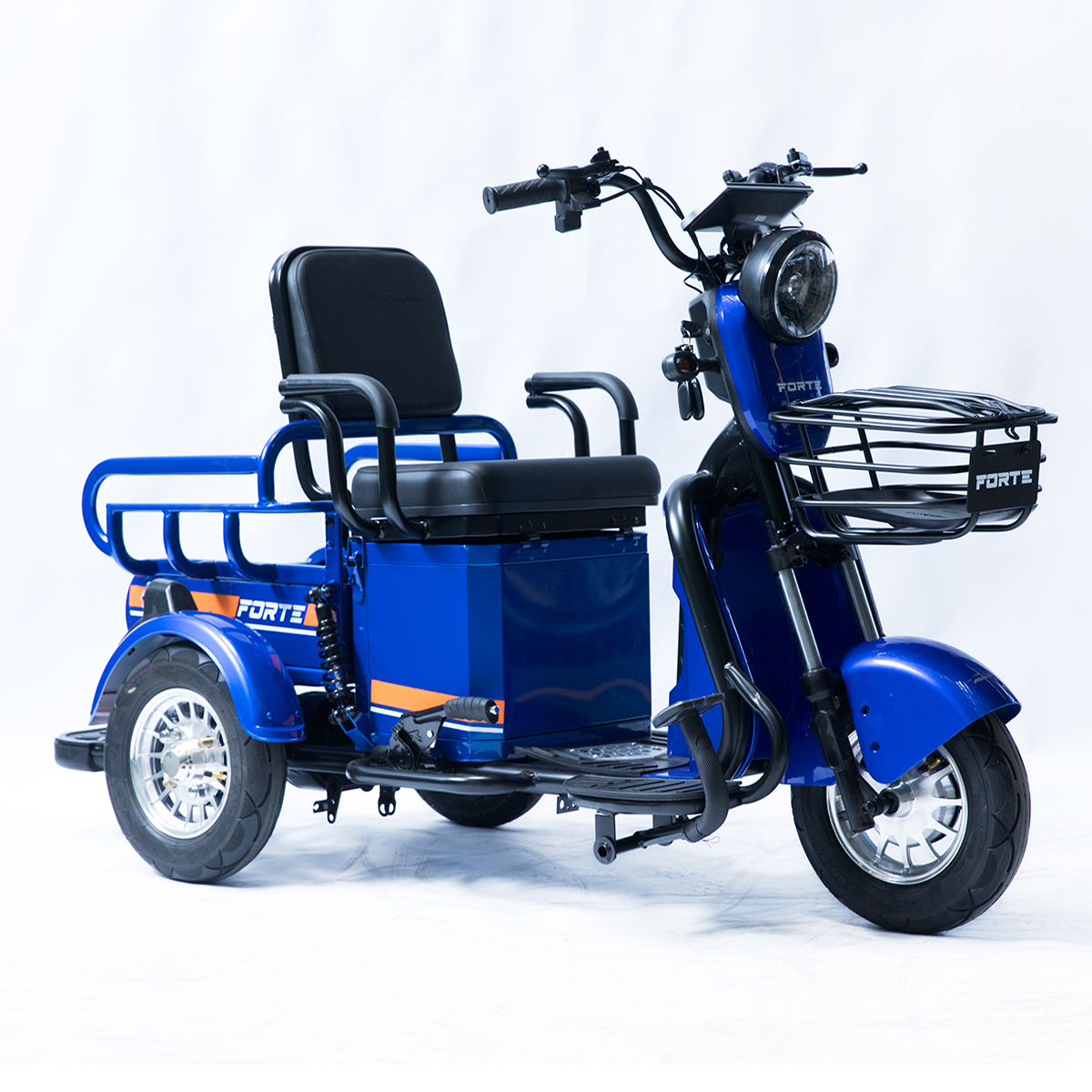 Трицикл аккумуляторный Forte CARGO-P650 Синий