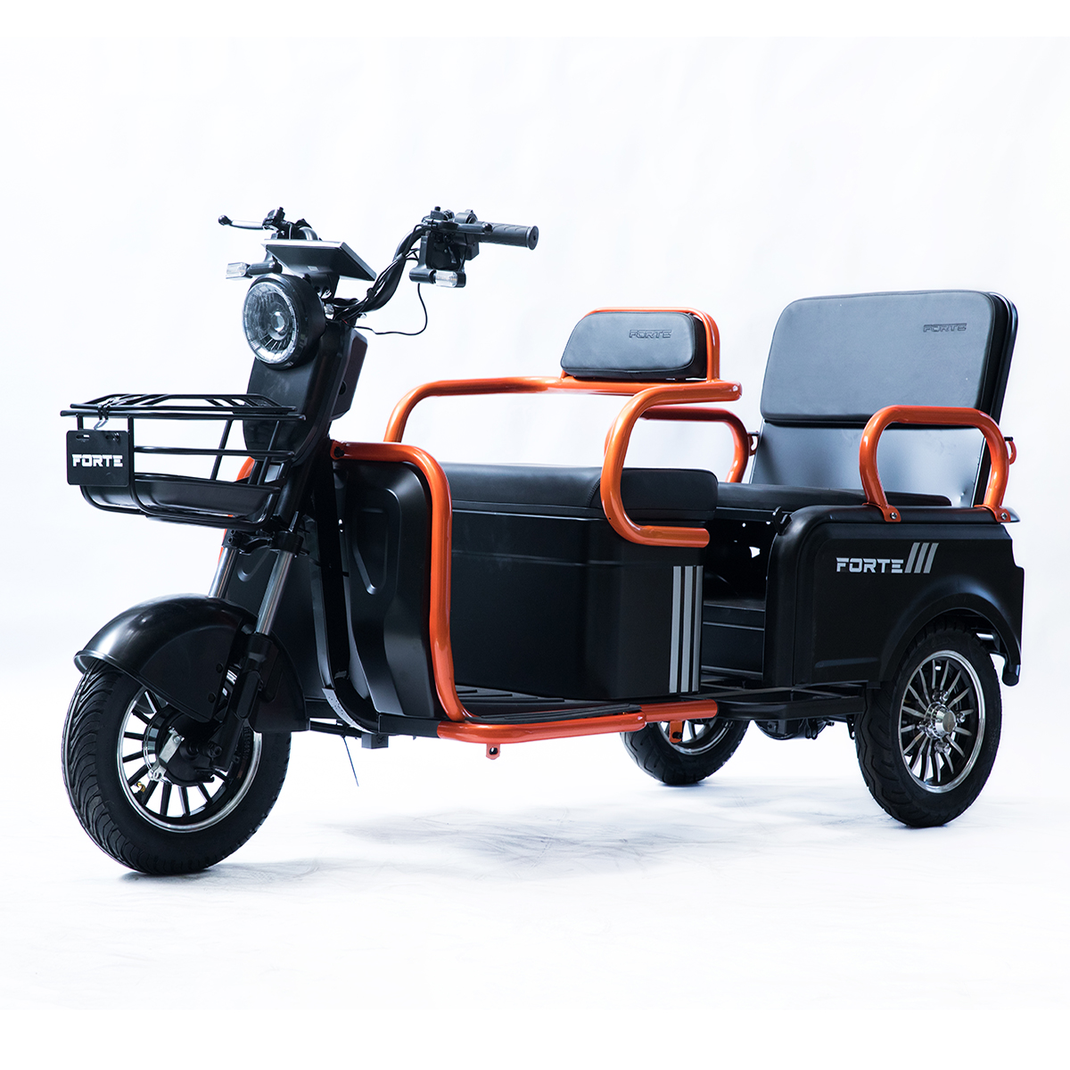 Трицикл аккумуляторный Forte CARGO-P800 Черный