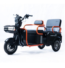 Трицикл акумуляторний Forte CARGO-WN800 Чорний