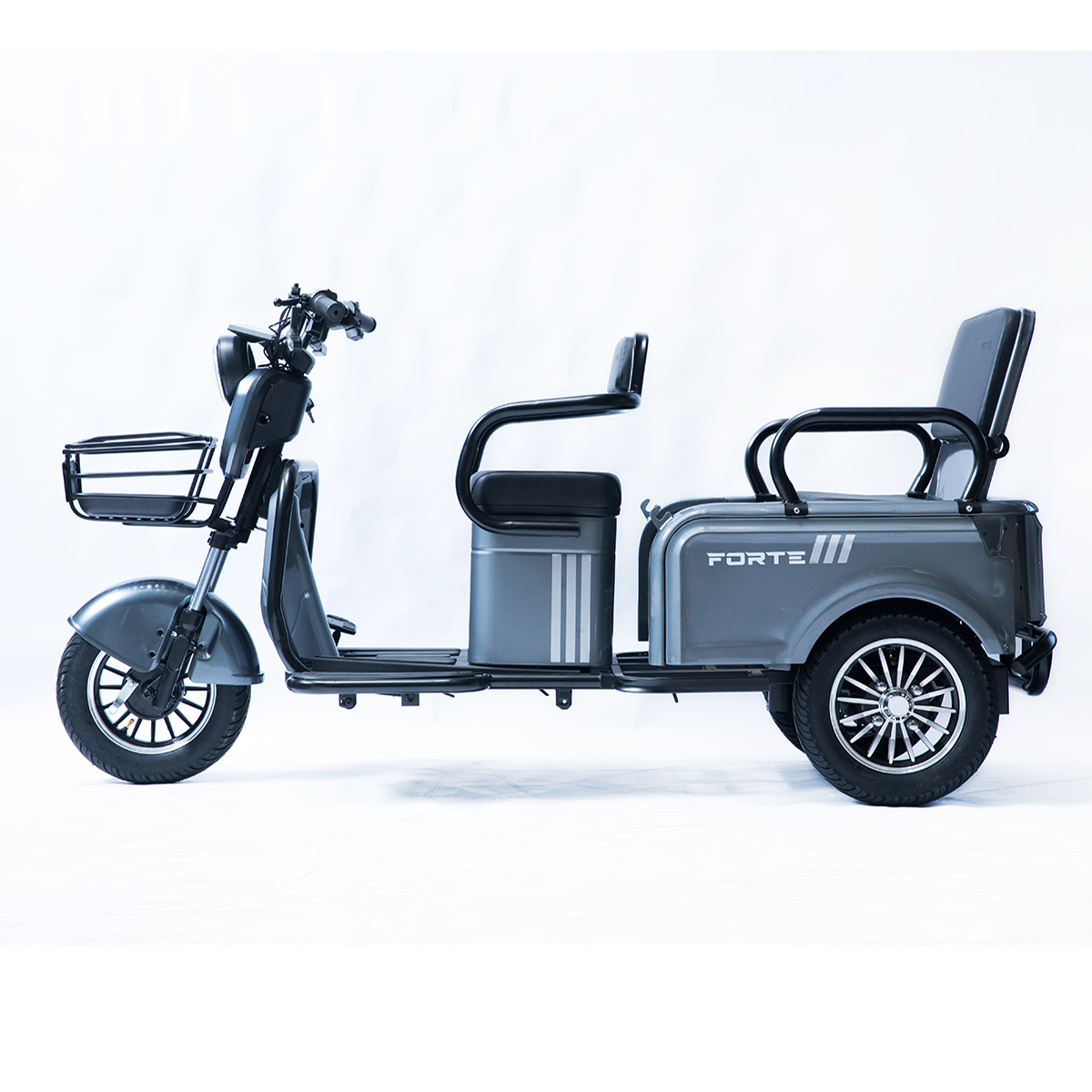 Трицикл аккумуляторный Forte CARGO-P800 Серый