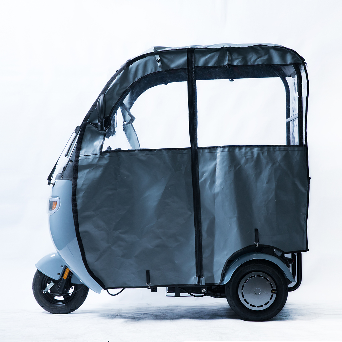 Скутер акумуляторний Forte TRINE-P800 Сірий