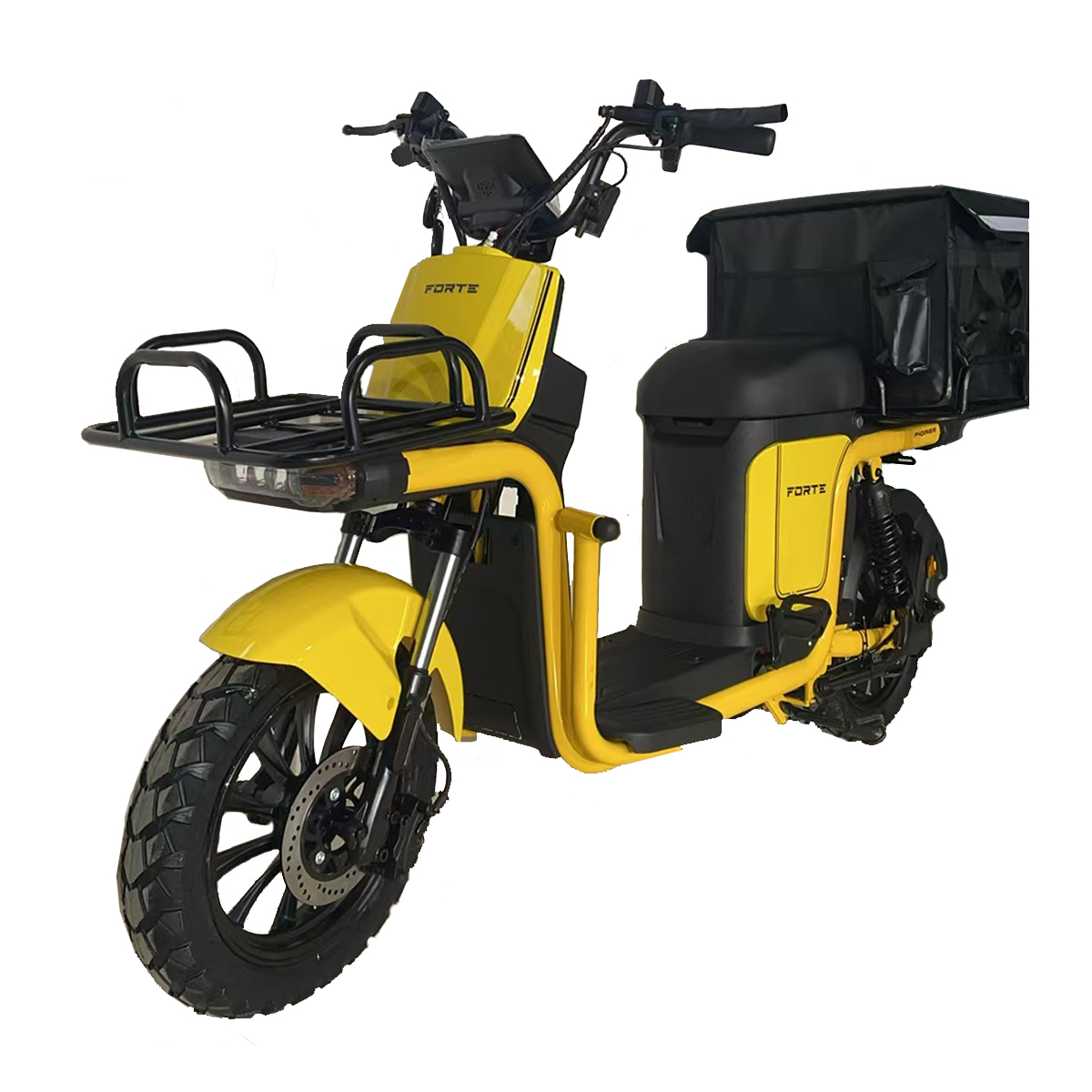 Велоскутер акумуляторний FORTE CRUISE Жовтий