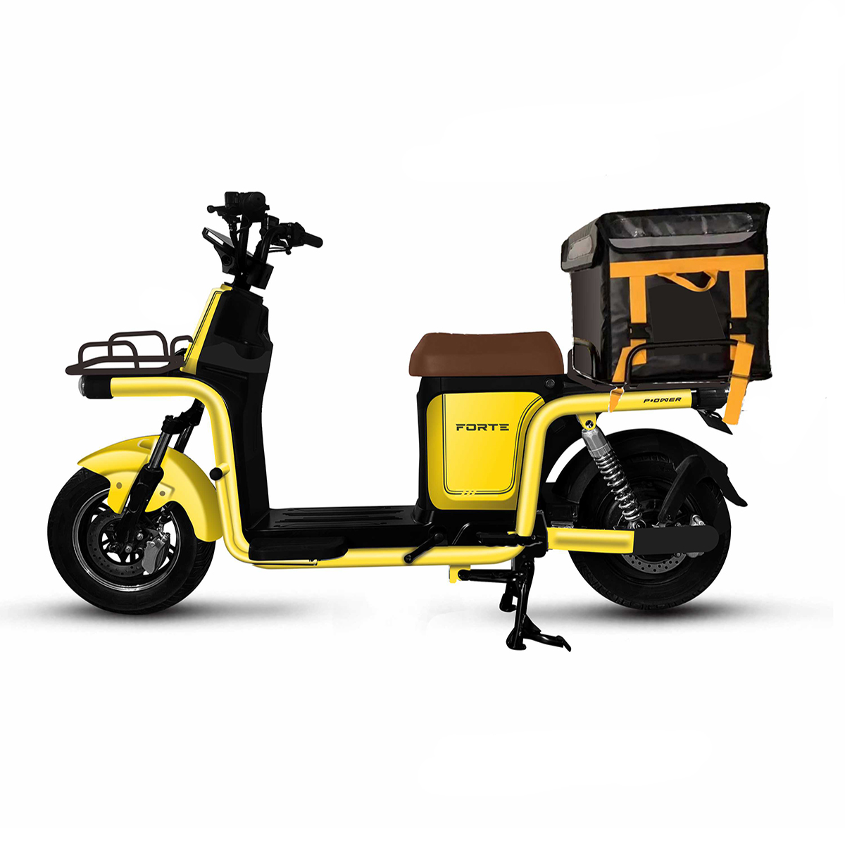 Велоскутер акумуляторний FORTE CRUISE Жовтий