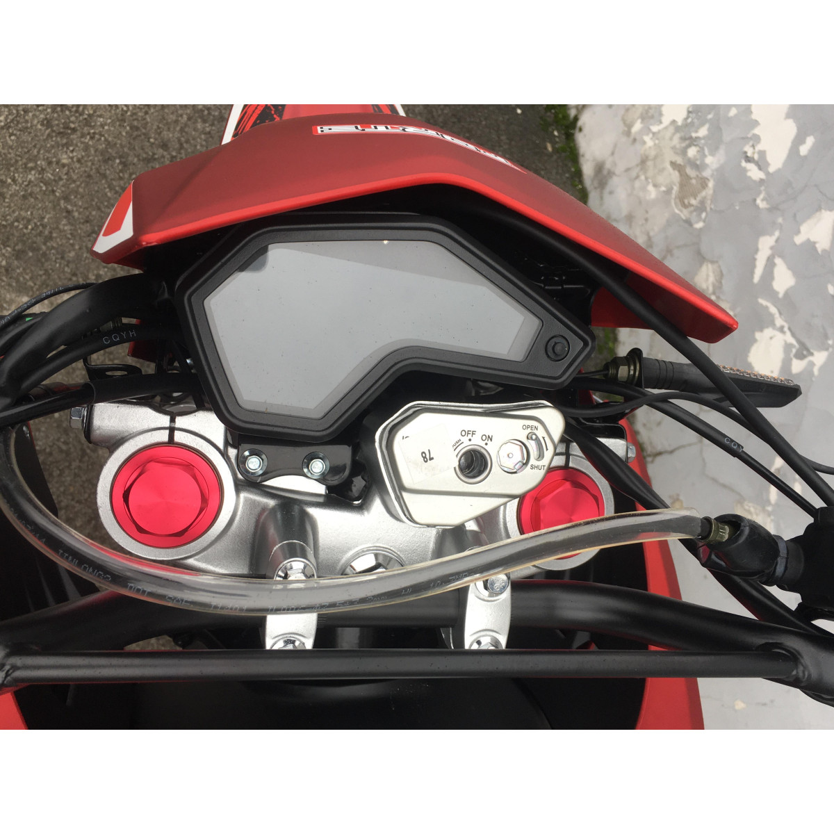 Мотоцикл Forte FT300GY-C5J Червоний