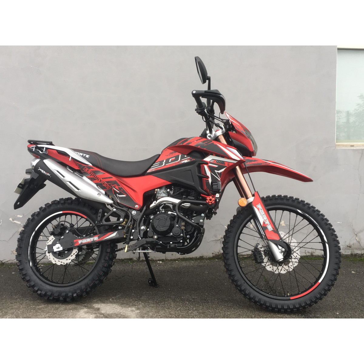 Мотоцикл Forte FT300GY-C5J Червоний