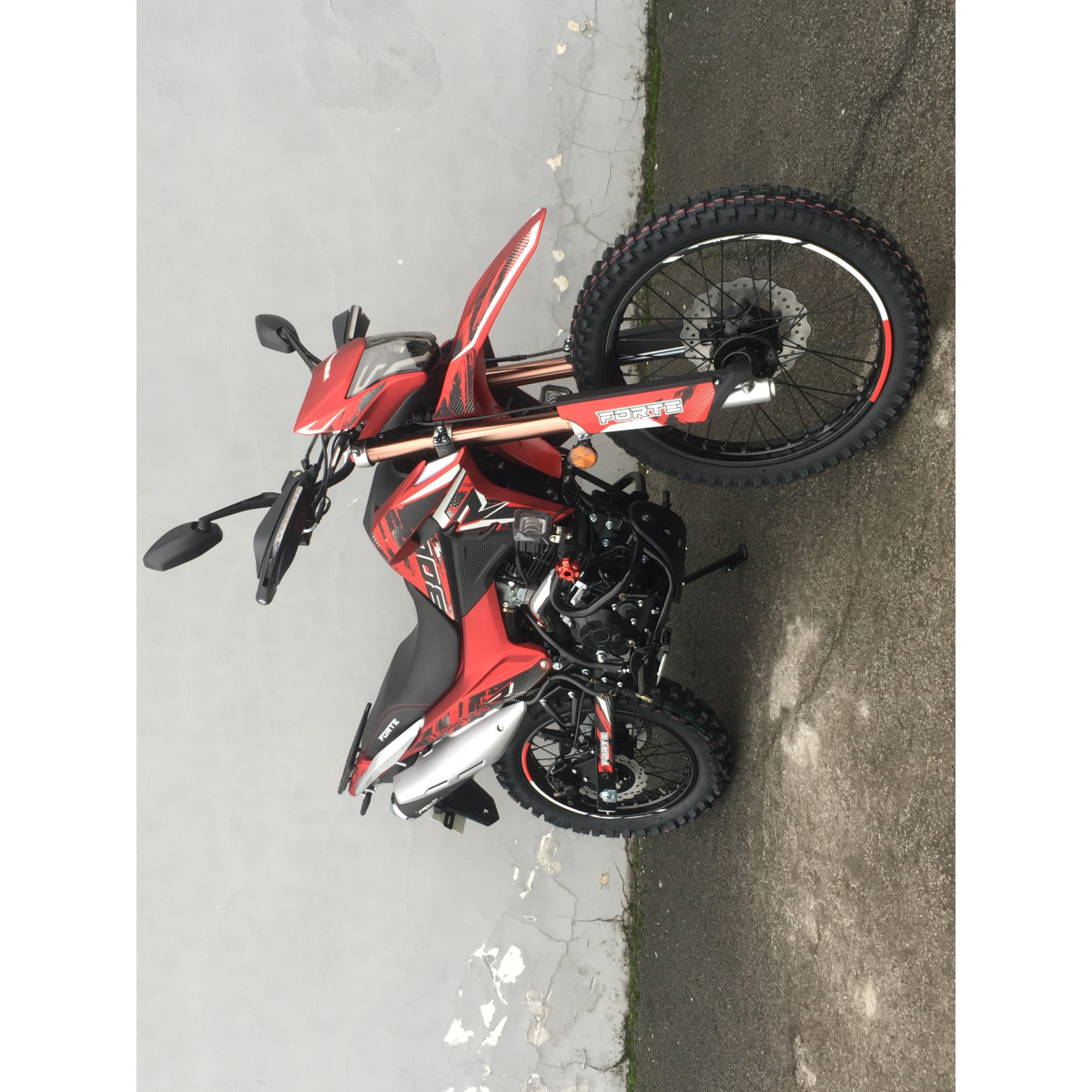 Мотоцикл Forte FT300GY-C5J Червоний
