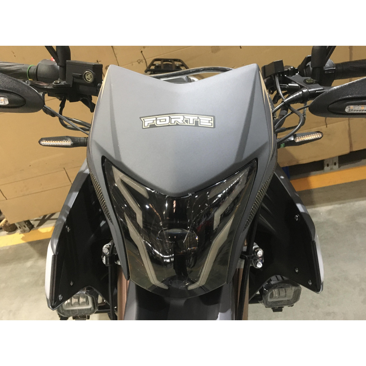 Мотоцикл Forte FT300GY-C5J Серый