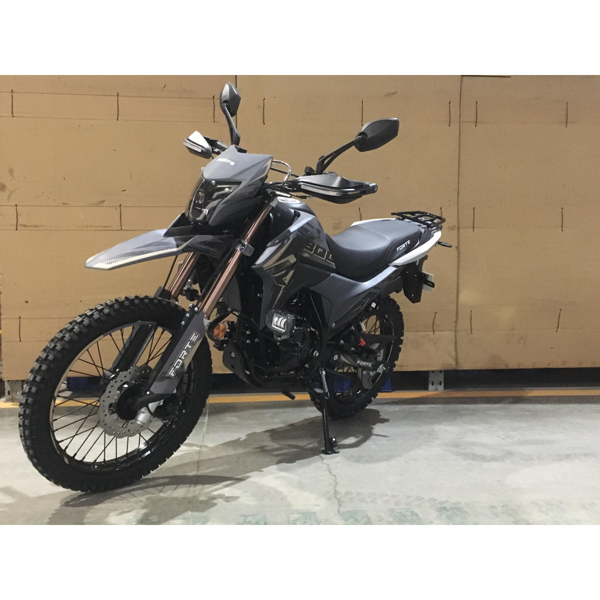 Мотоцикл Forte FT300GY-C5J Серый