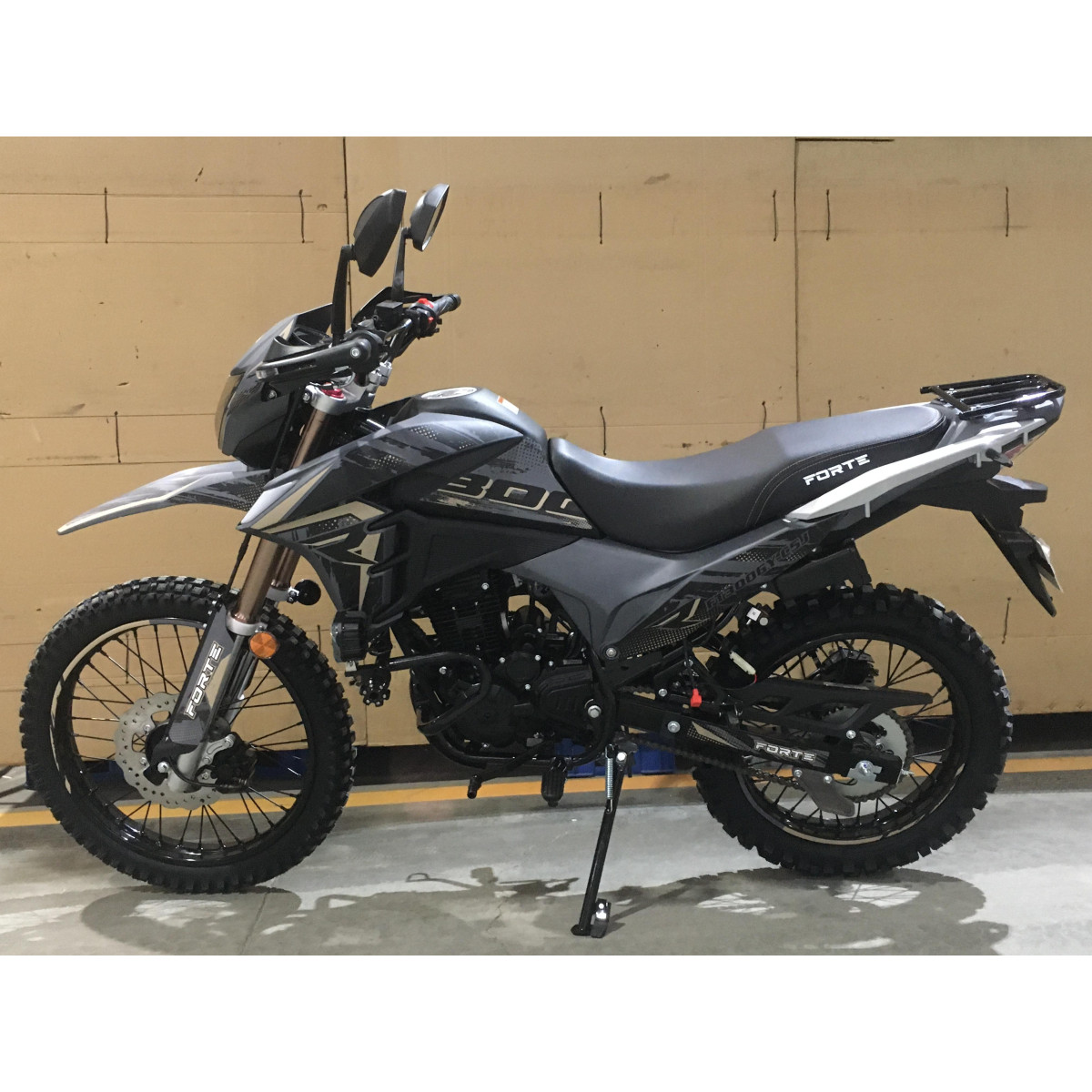 Мотоцикл Forte FT300GY-C5J Серый