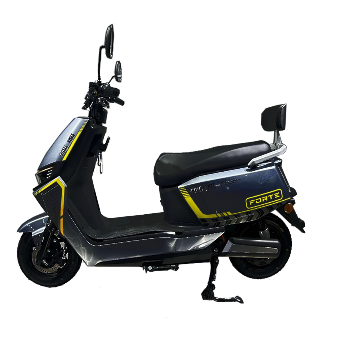 Скутер аккумуляторный Forte R2 желто-черный