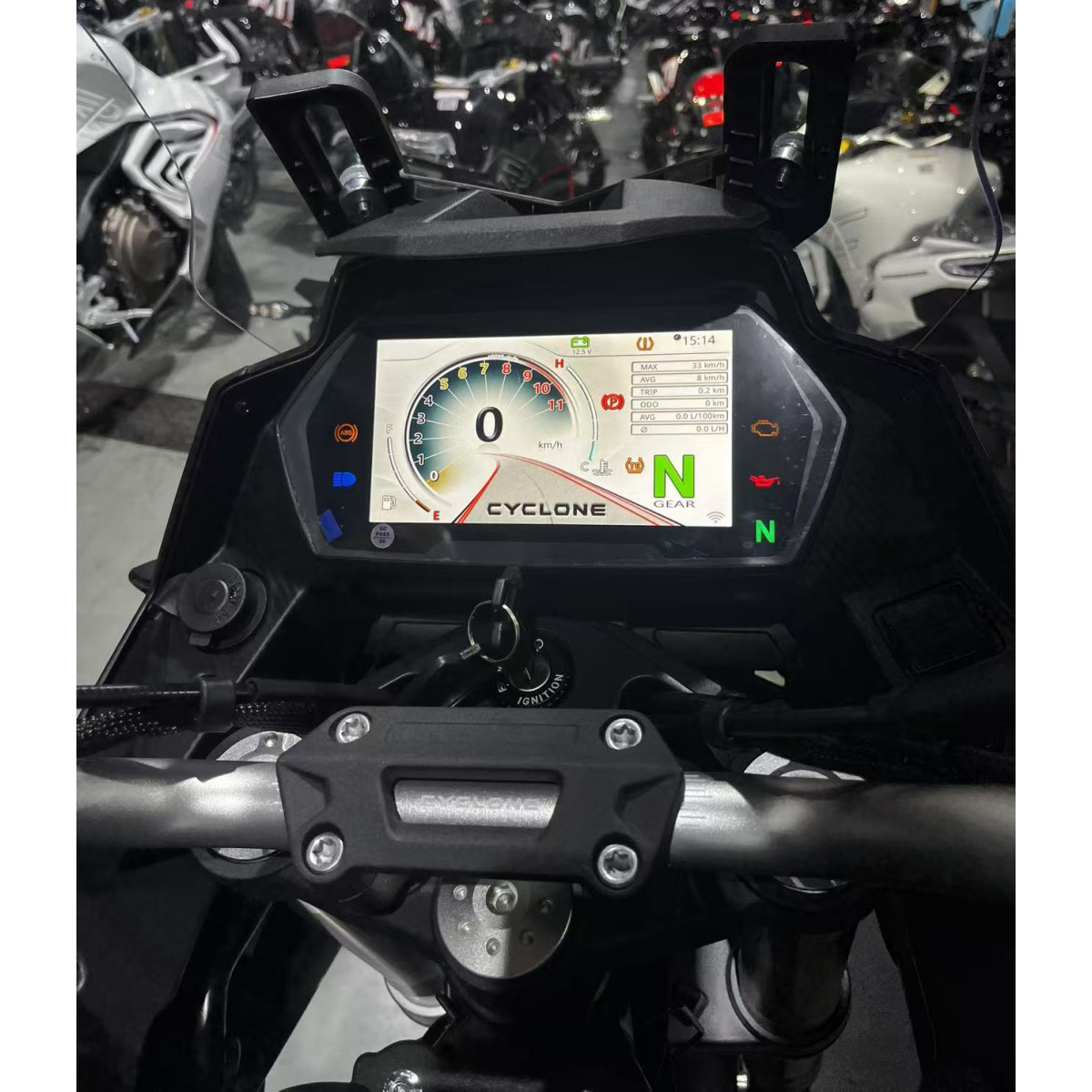 Мотоцикл CYCLONE RX600 Синий