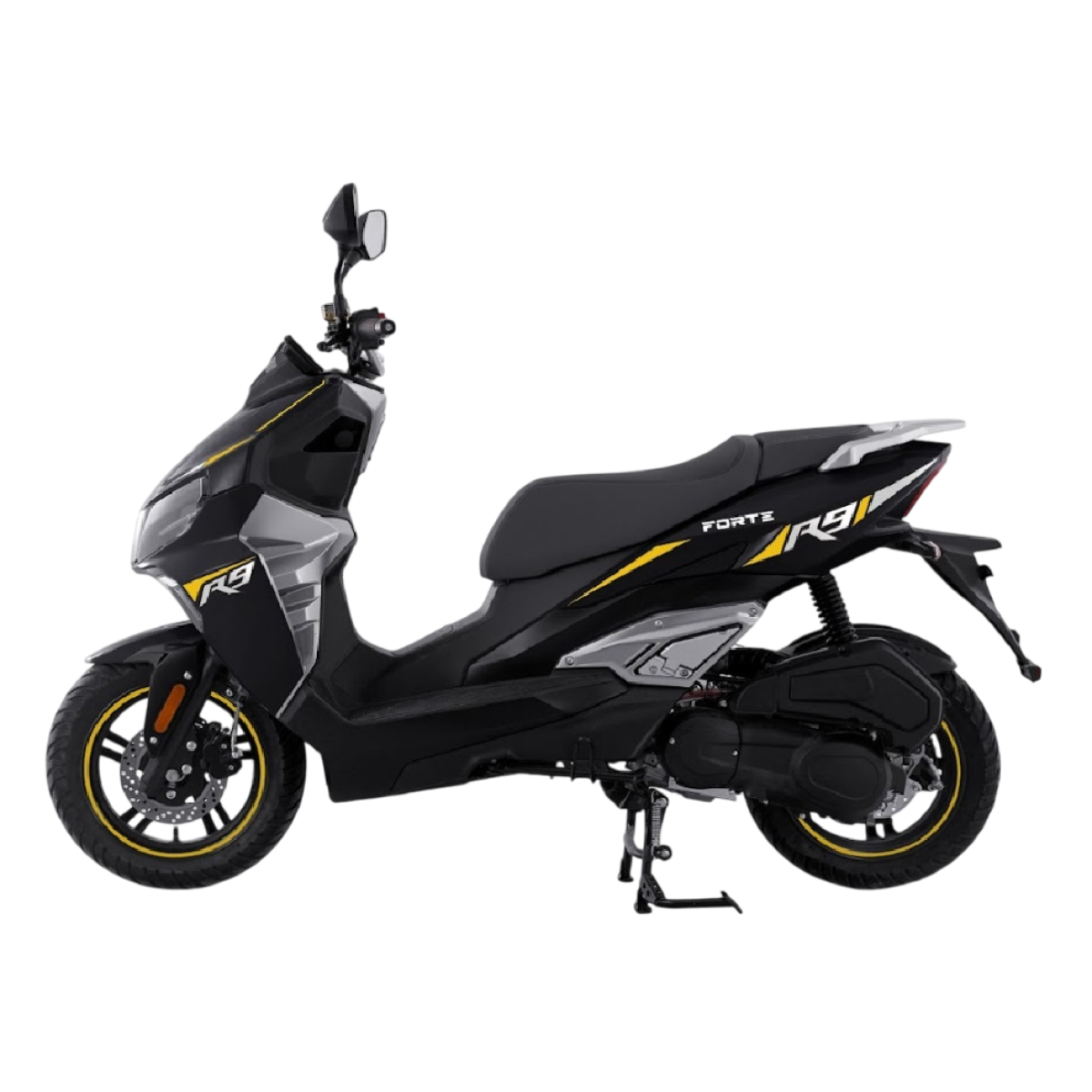 Скутер FORTE R9 Чорно-жовтий