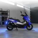 Скутер FORTE AMAX Чорно-синій