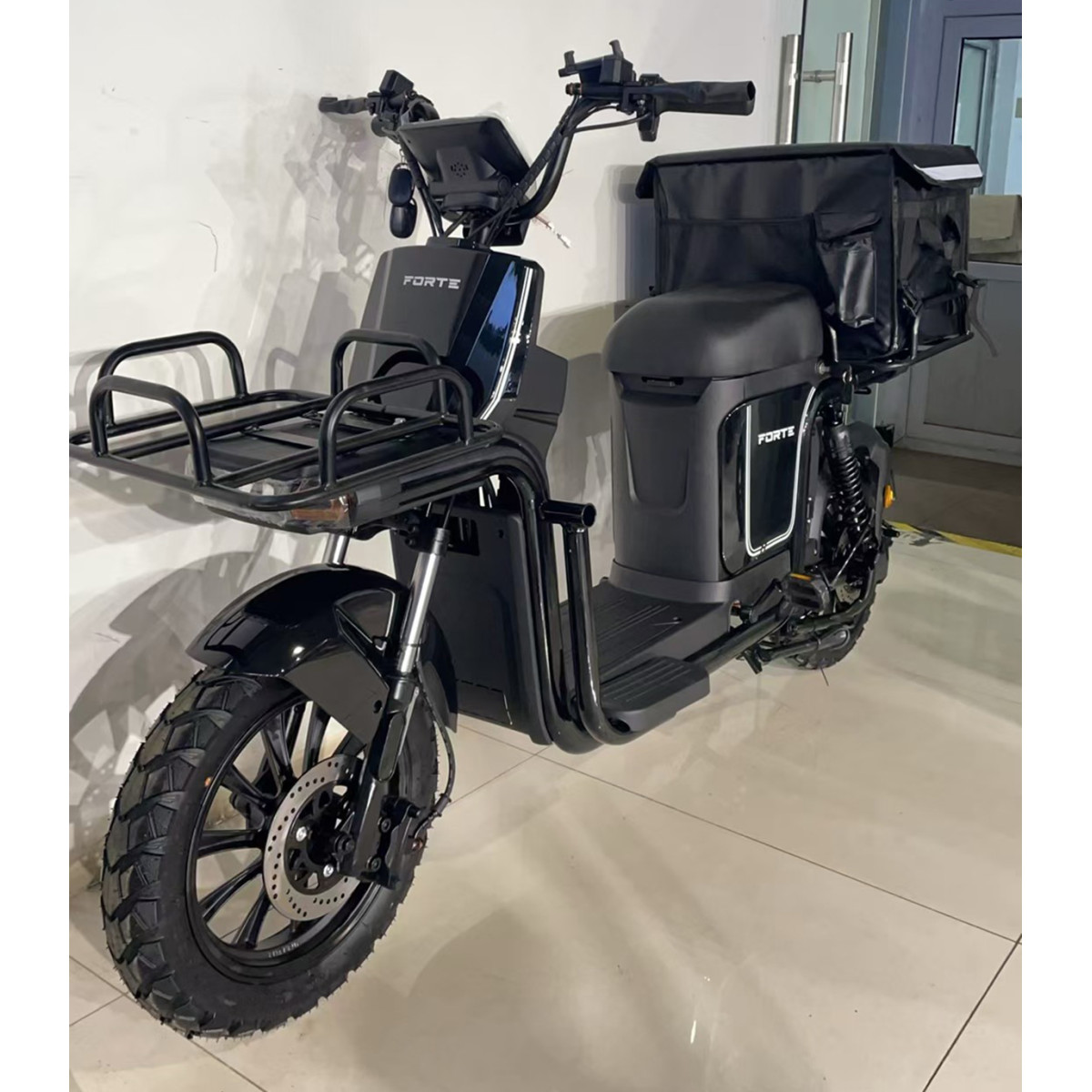 Велоскутер акумуляторний FORTE CRUISE Чорний