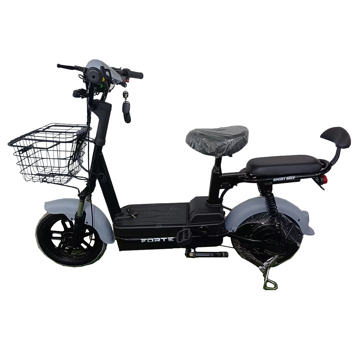 Велоскутер акумуляторний FORTE LUCKY-WS350 Сірий