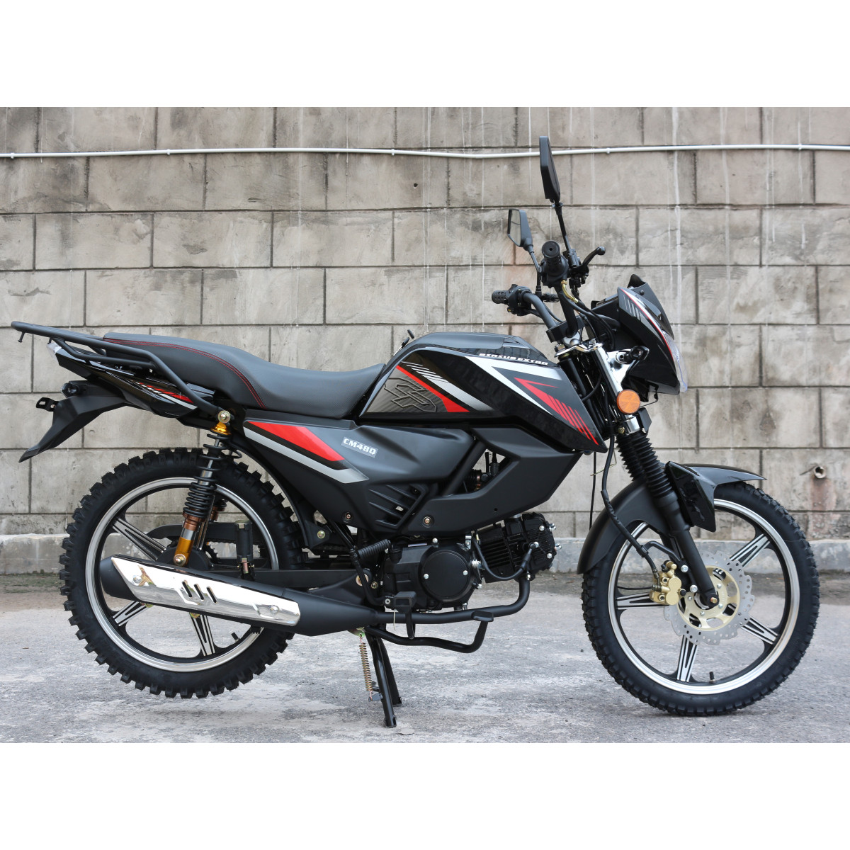 Мотоцикл Forte 125LX-B Черный