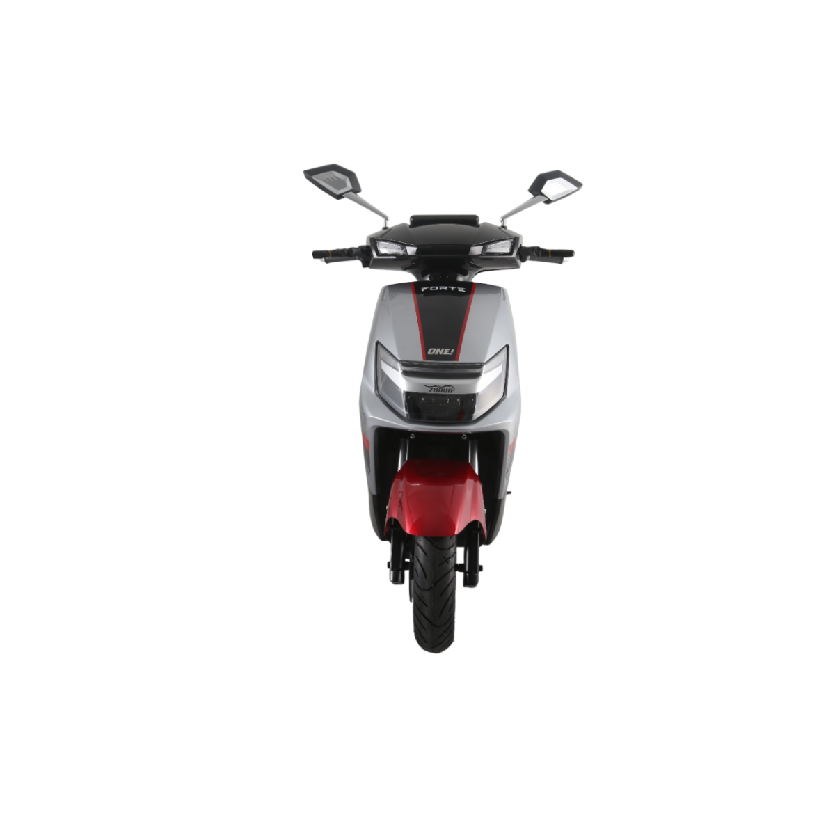 Скутер акумуляторний FORTE RANGER Сіро-червоний