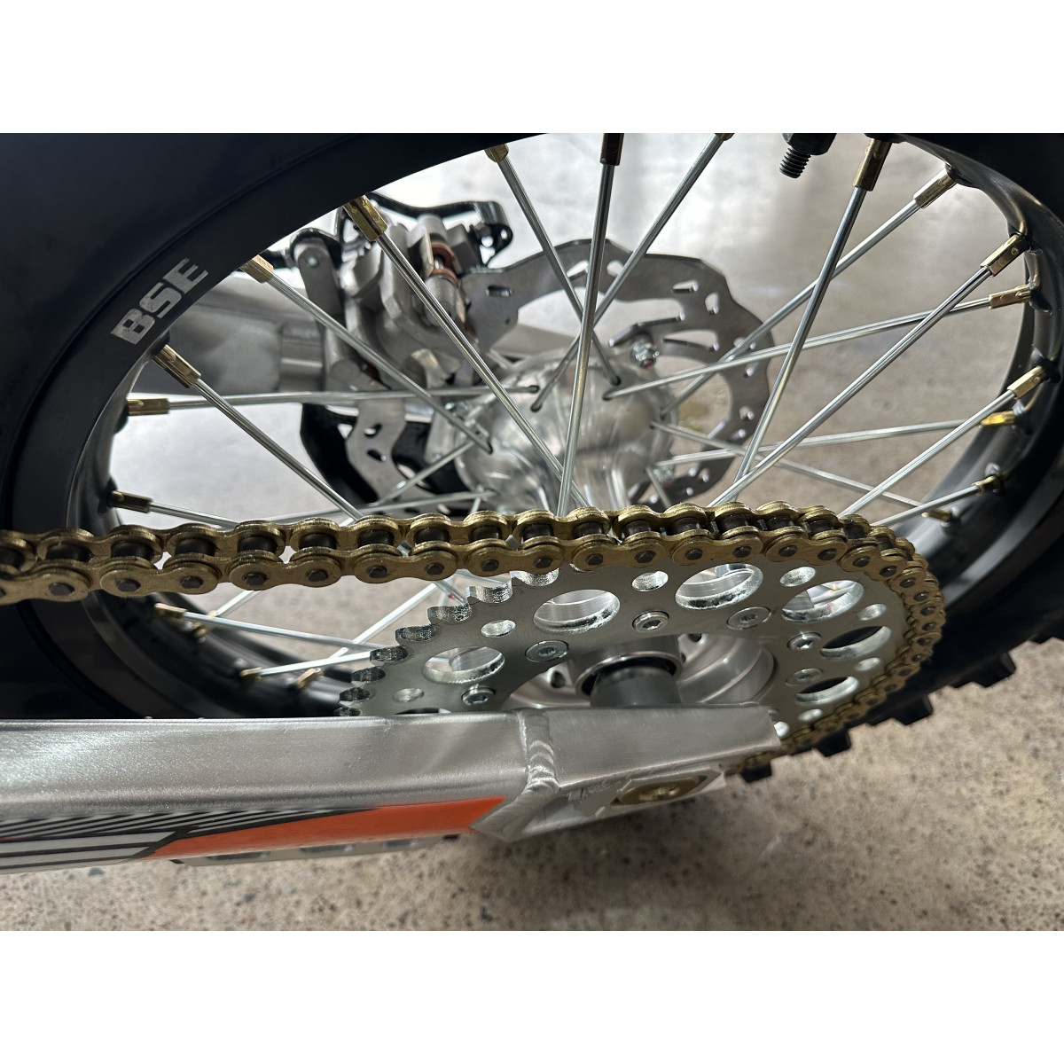 Мотоцикл BSE X6 Enduro Черный