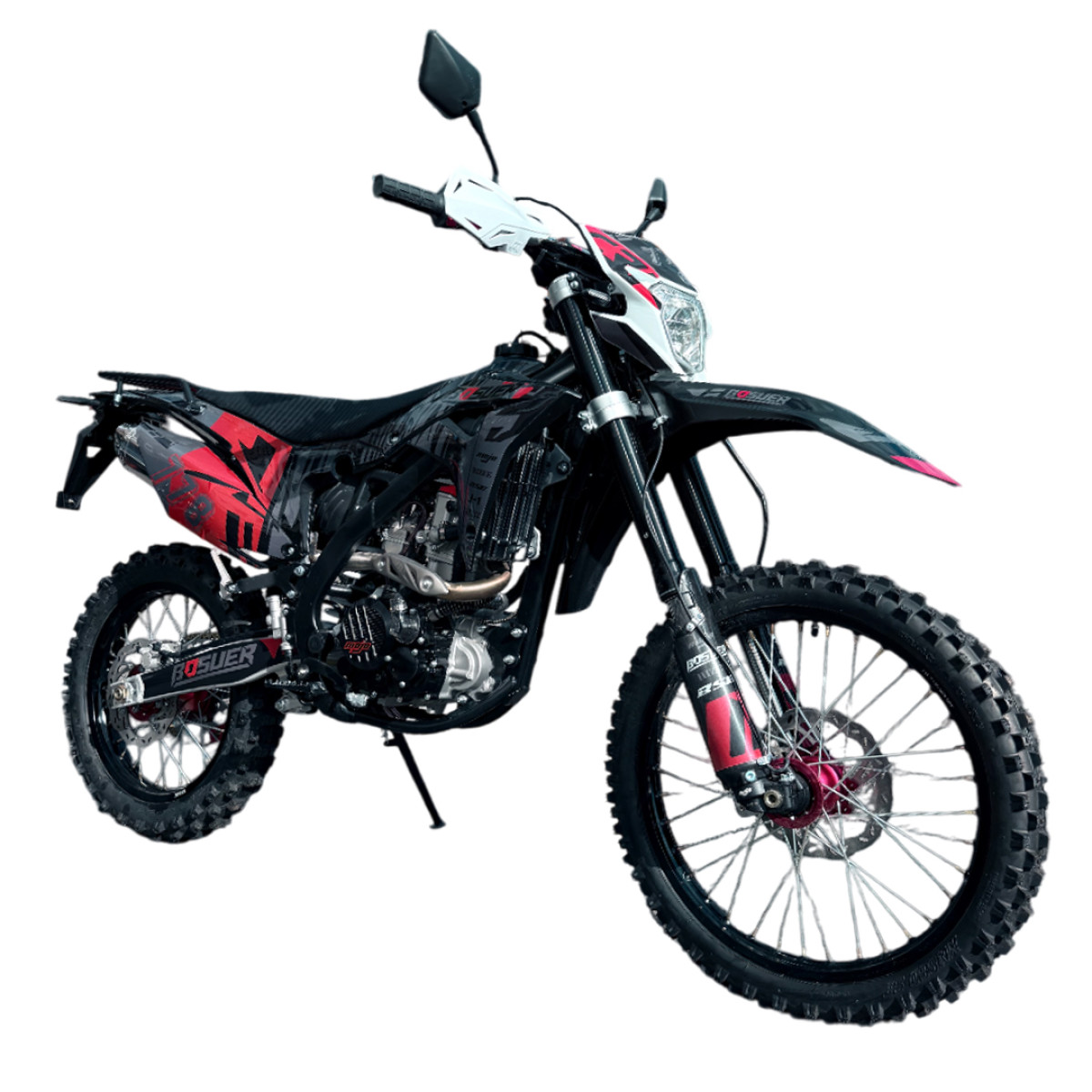 Мотоцикл BSE J1 Enduro Красный