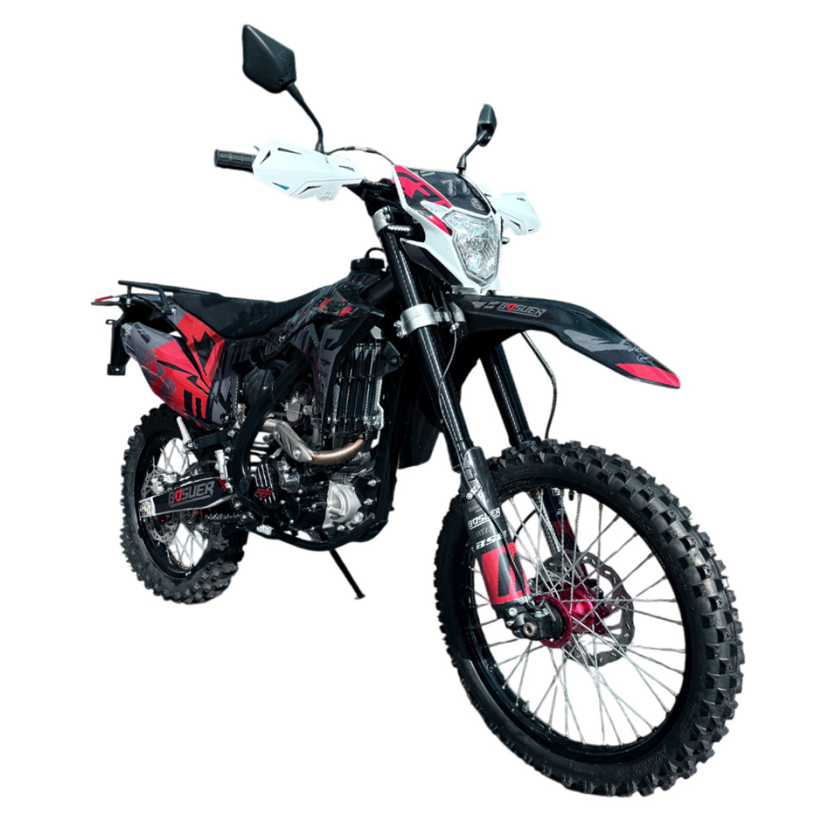 Мотоцикл BSE J1 Enduro Красный