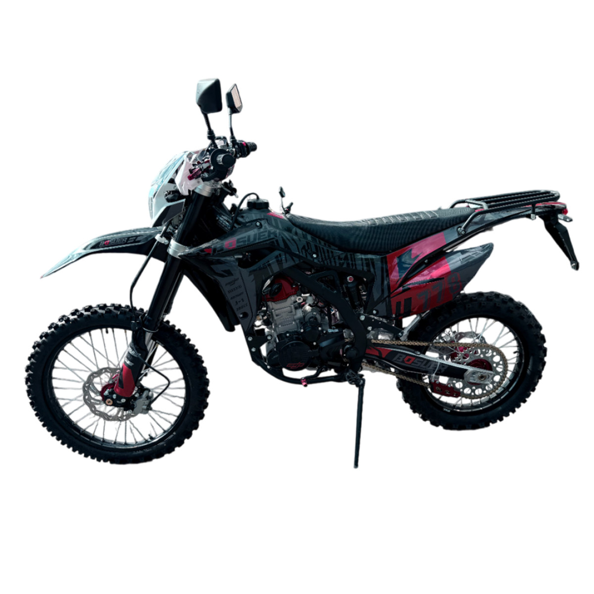 Мотоцикл BSE J1 Enduro Красный