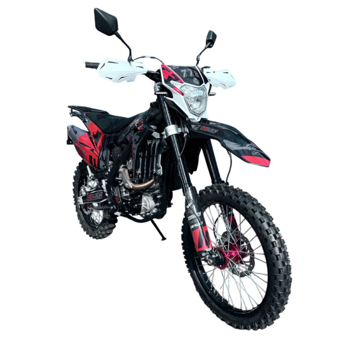 Мотоцикл BSE J1 Enduro Красный