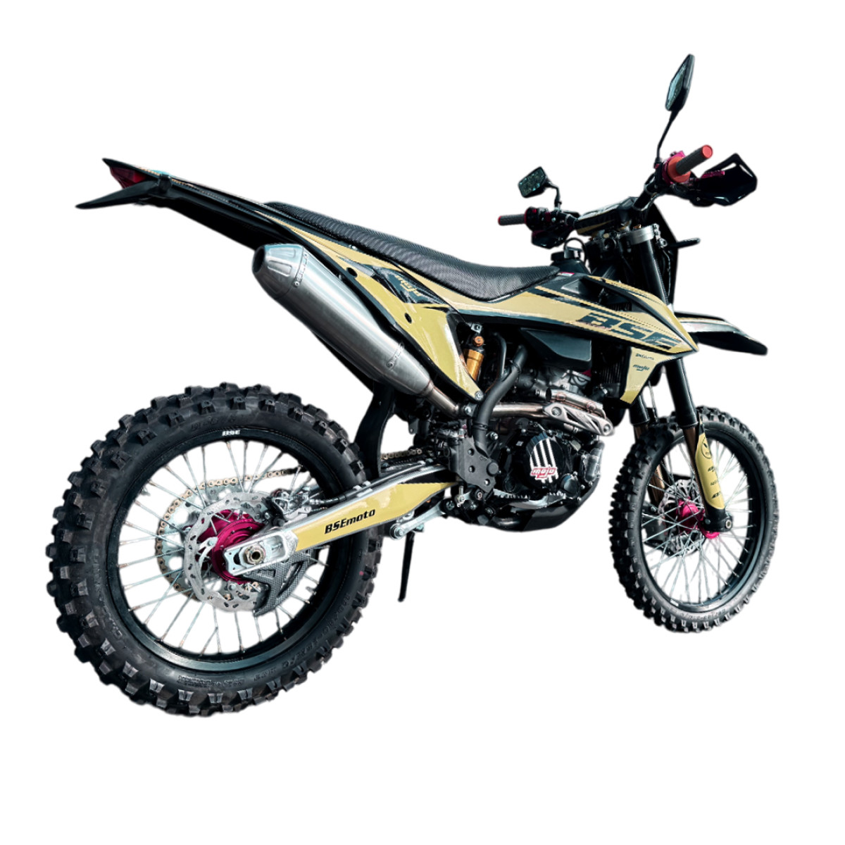 Мотоцикл BSE X6 Enduro Желтый