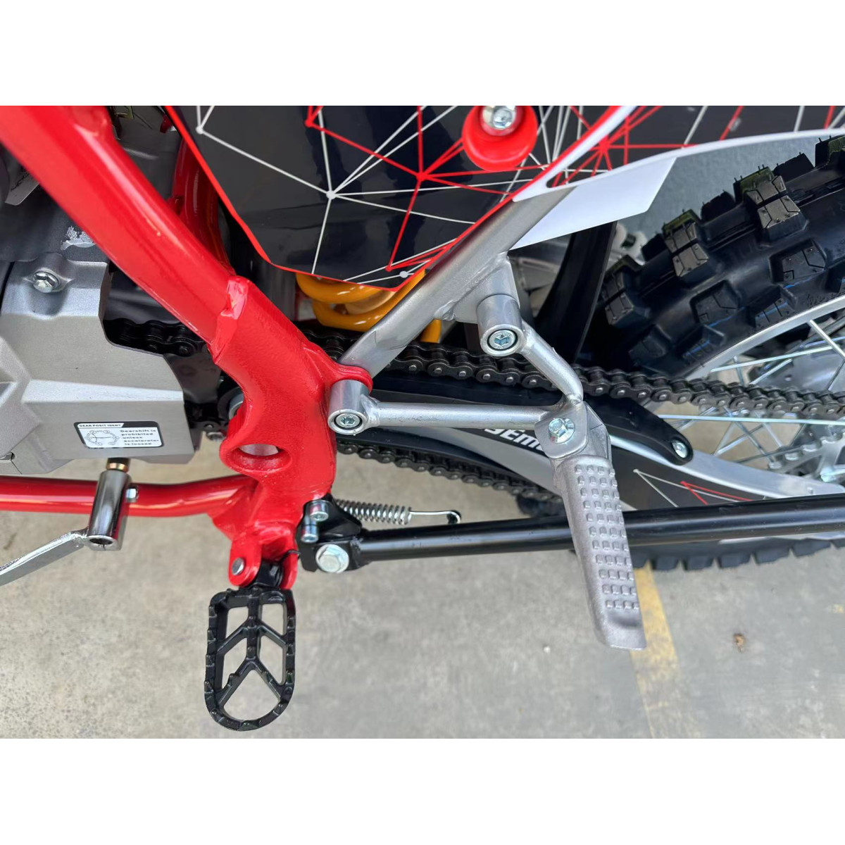 Мотоцикл BSE S2 Enduro 250cc Красный