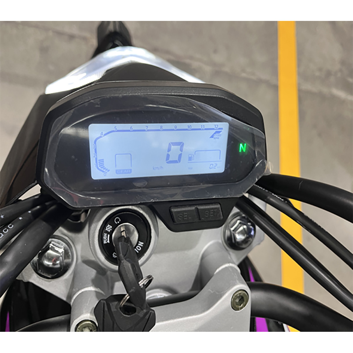 Мотоцикл Forte PUMA Синій