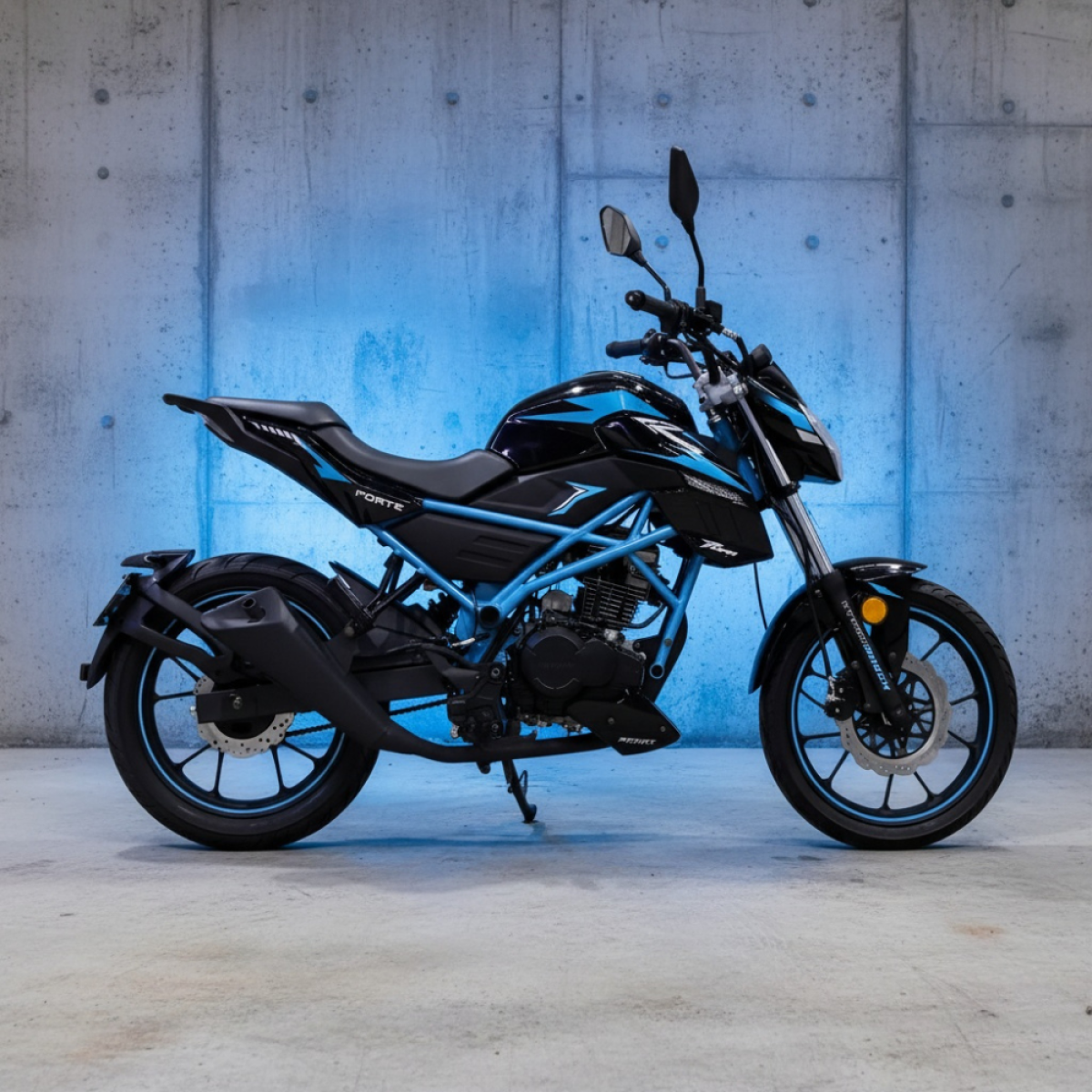 Мотоцикл Forte PUMA Синій