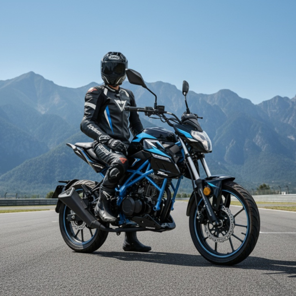 Мотоцикл Forte PUMA Синій