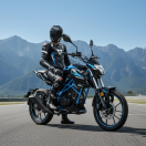 Мотоцикл Forte PUMA Синій