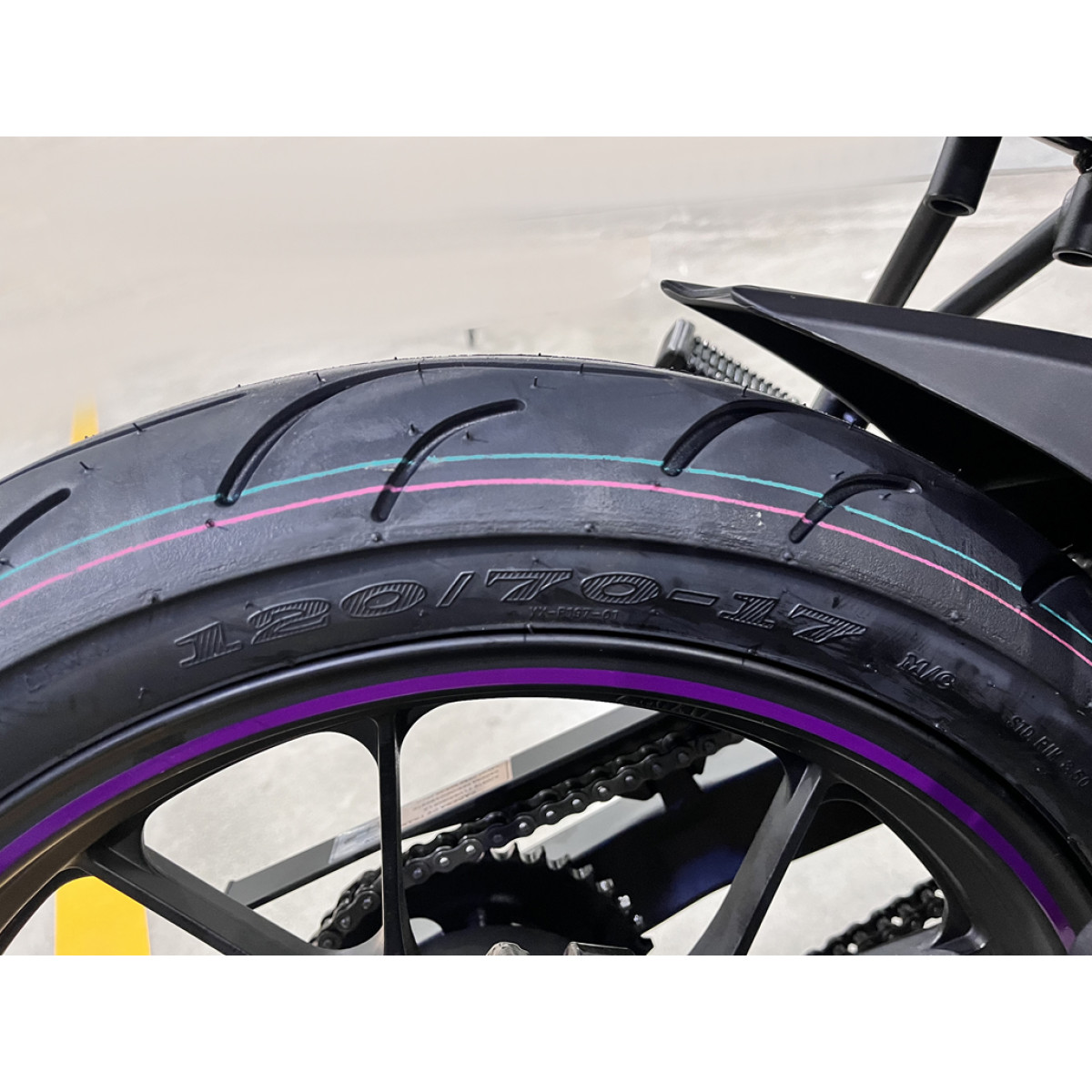 Мотоцикл Forte PUMA Фиолетовый