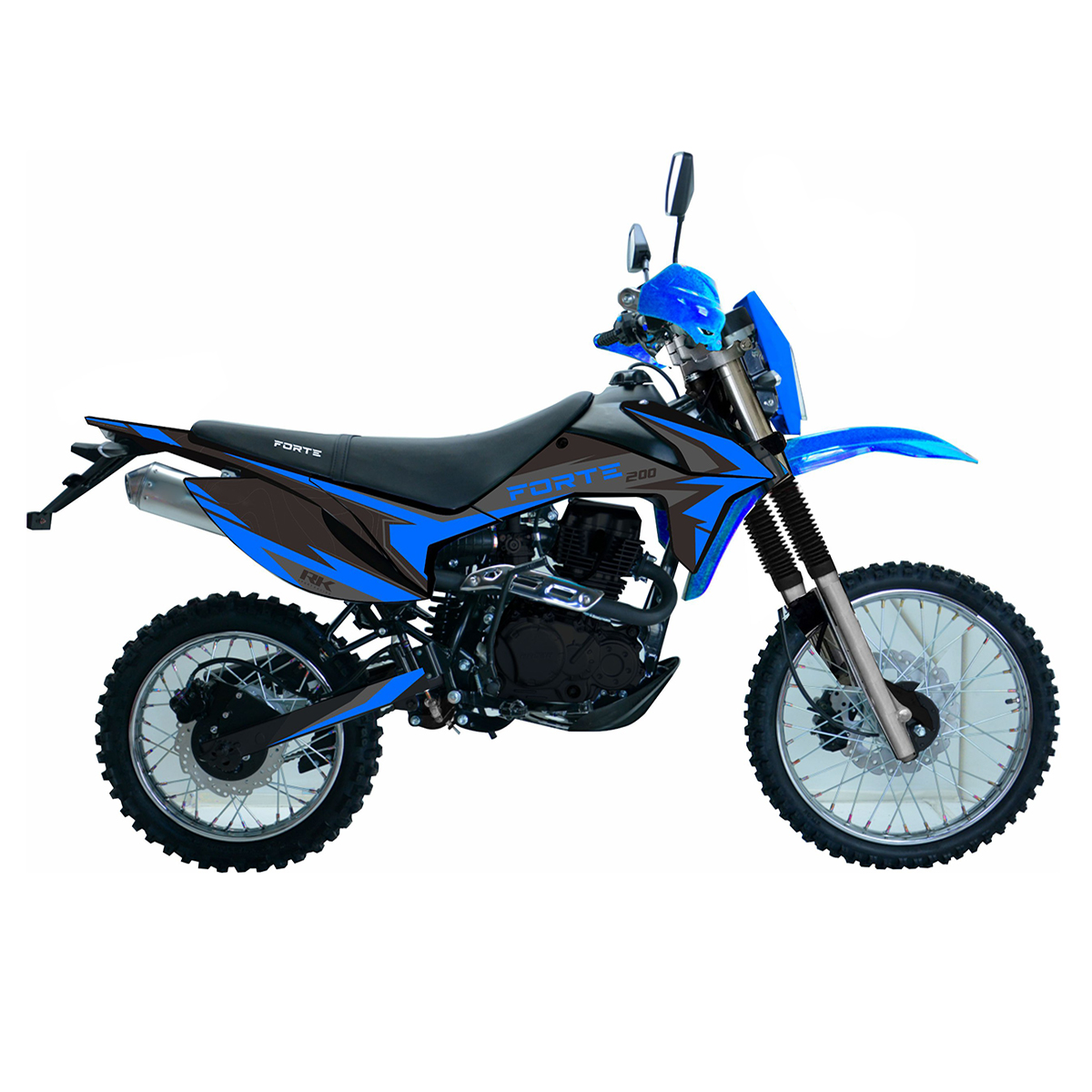 Мотоцикл Forte FT200GY-C2 Синий