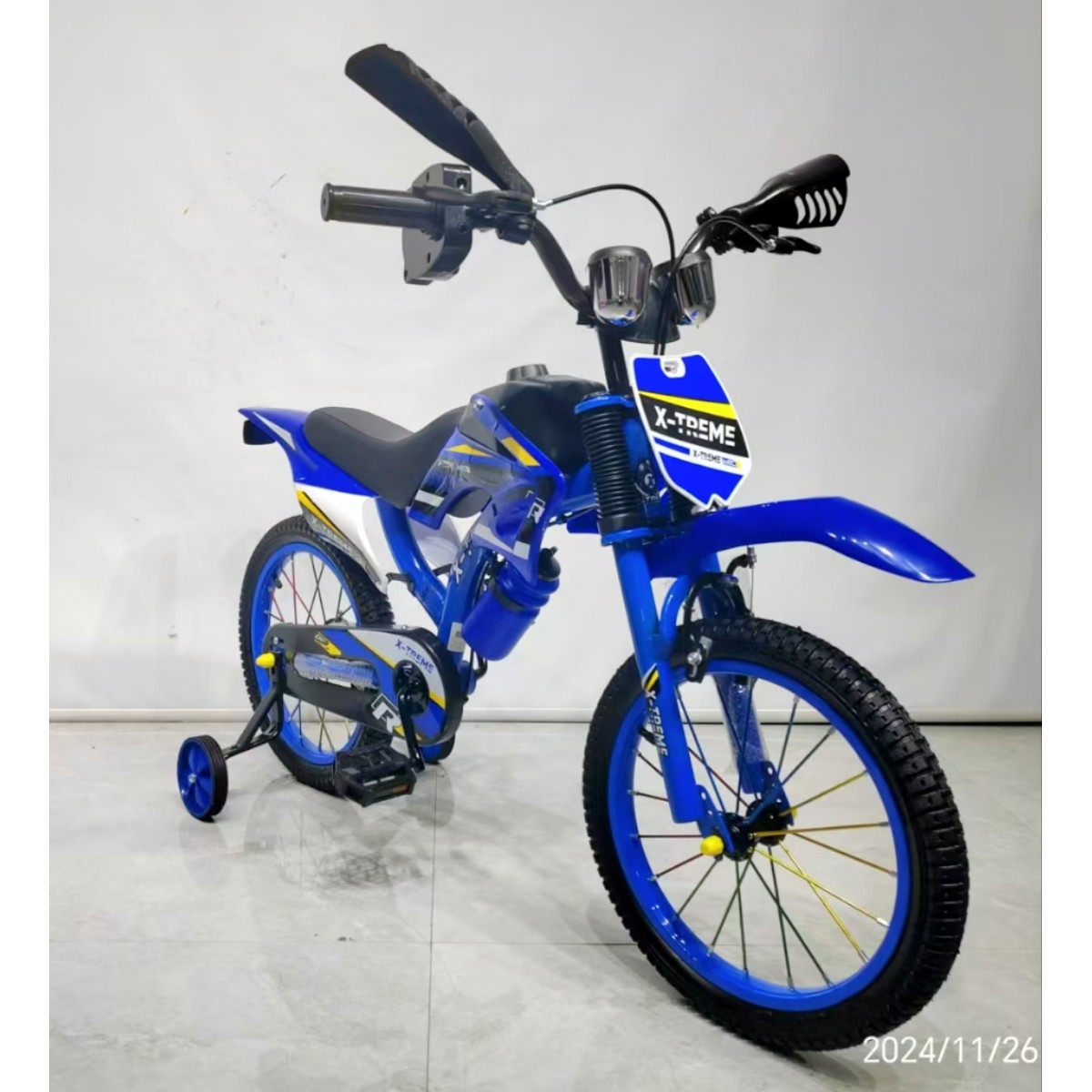 Дитячий велосипед X-Treme CROSS 16" синій