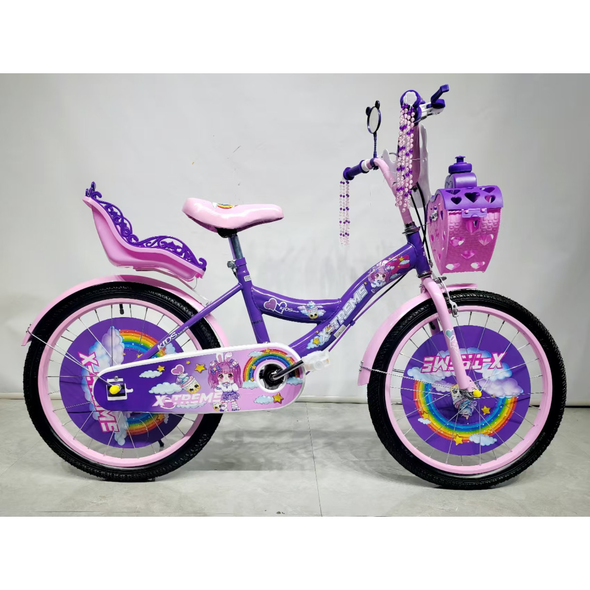 Дитячий велосипед X-Treme PRINCESS 16" фіолетовий